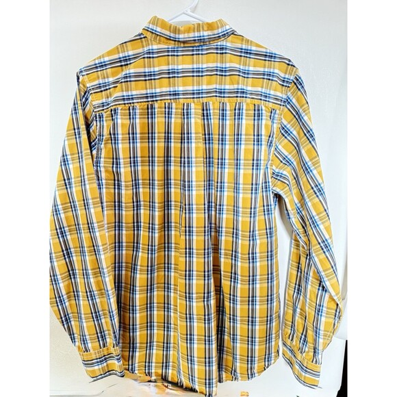 Ruff Hewn Junior Boy XL 18/20 Long Sleeve Plaid Button Down Shirt 100% Cotton - Picture 4 of 10